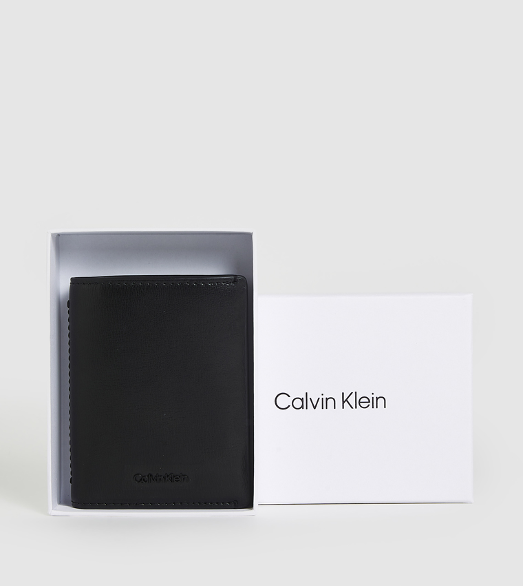 Textured Bi-Fold Wallet