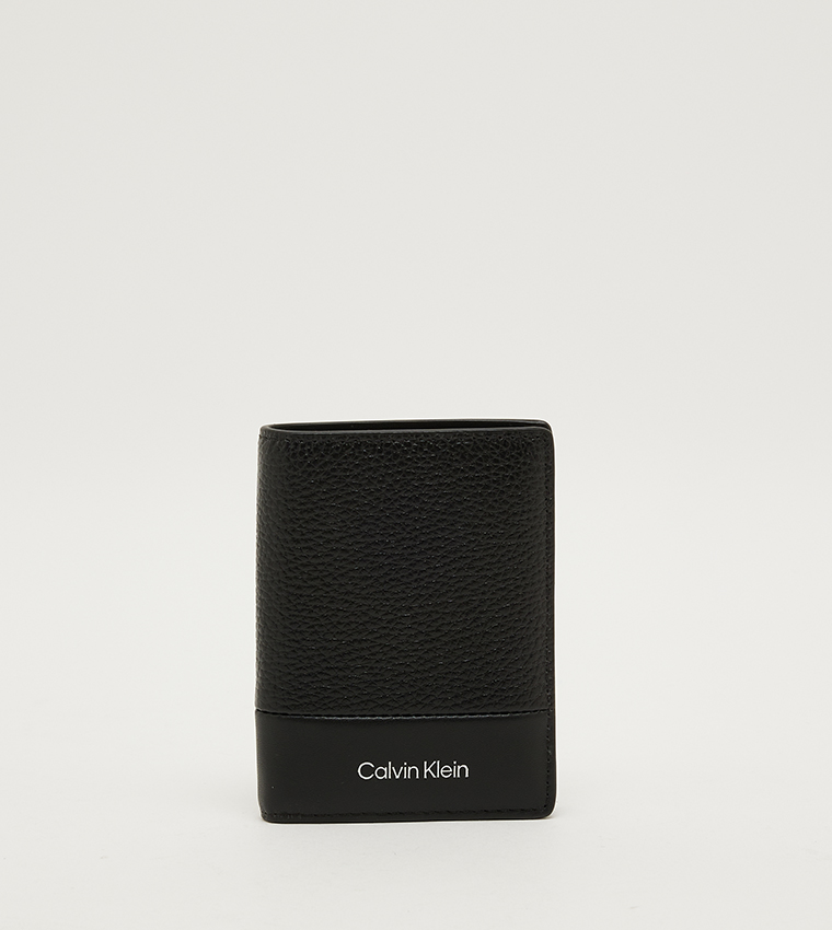 Textured Bi-Fold Wallet