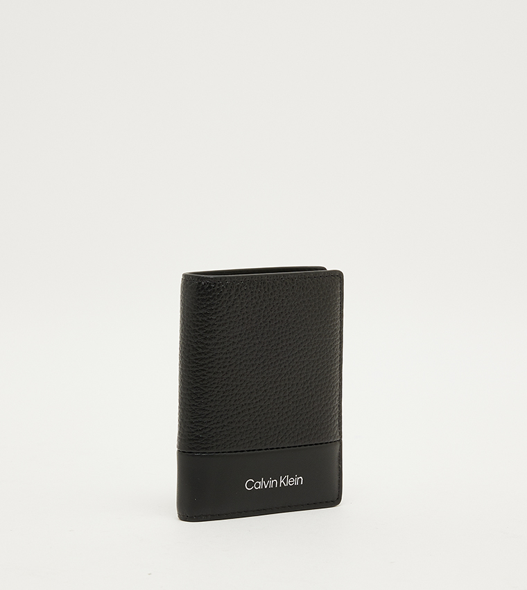Textured Bi-Fold Wallet