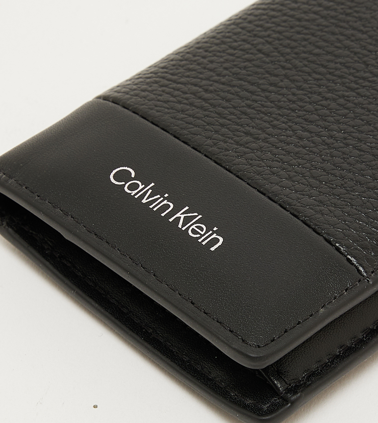 Textured Bi-Fold Wallet