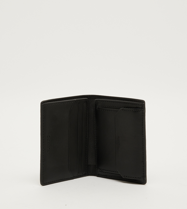 Textured Bi-Fold Wallet