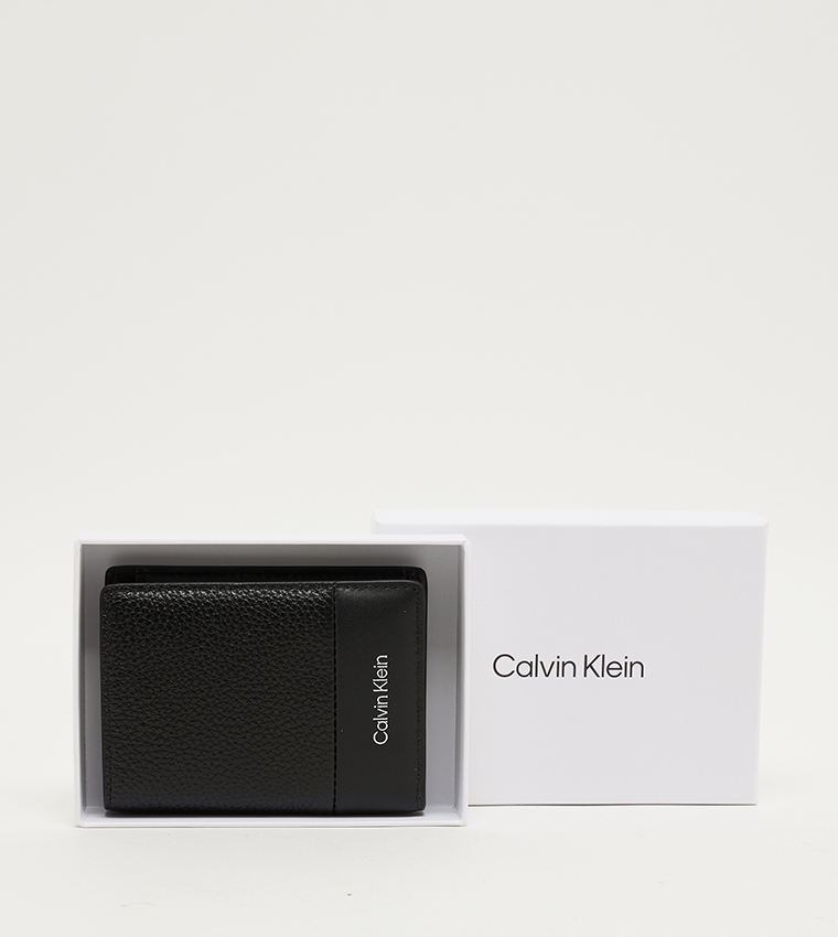 Textured Bi-Fold Wallet