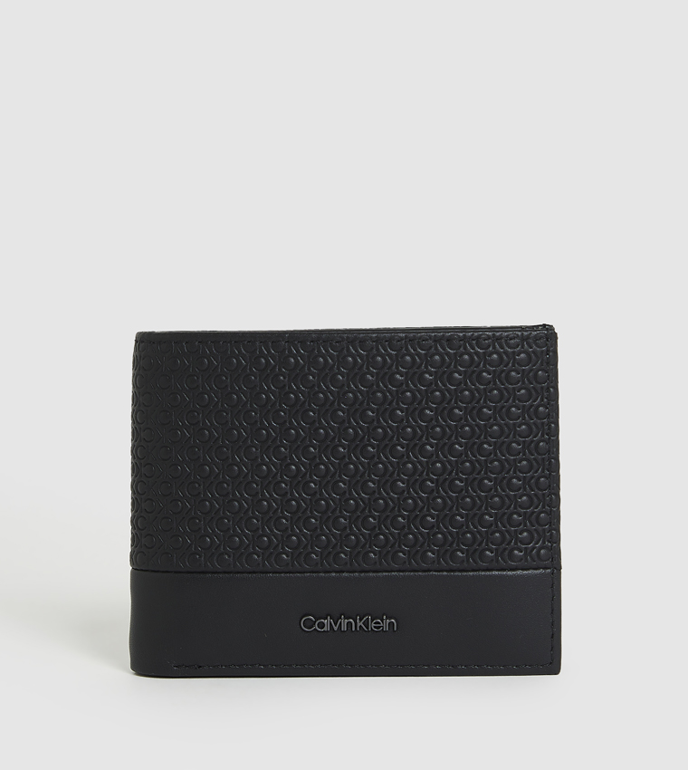 Monogram Patterned Bi-Fold Wallet