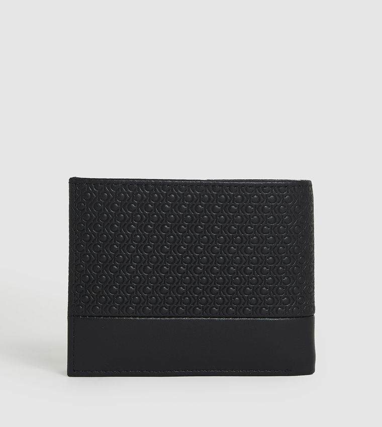 Monogram Patterned Bi-Fold Wallet