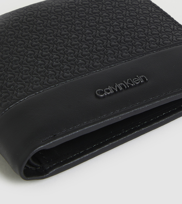 Monogram Patterned Bi-Fold Wallet