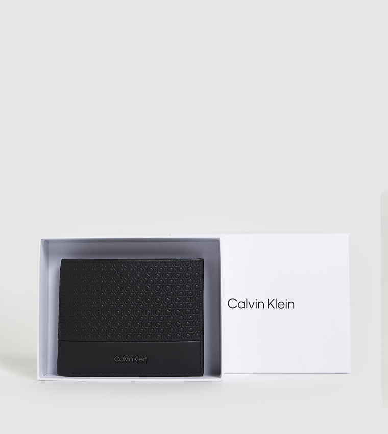 Monogram Patterned Bi-Fold Wallet