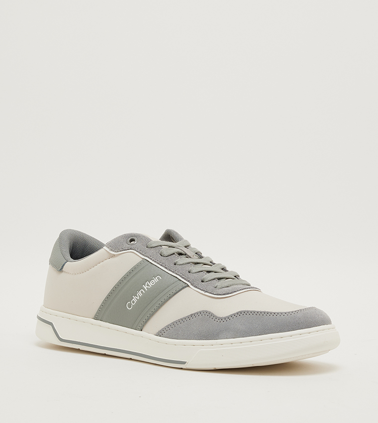 Color Block Lace Up Sneakers