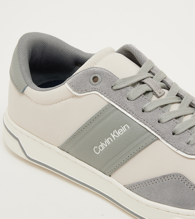 Color Block Lace Up Sneakers