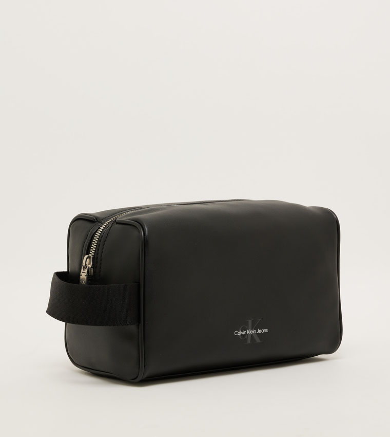 Logo Detail Toiletry Bag