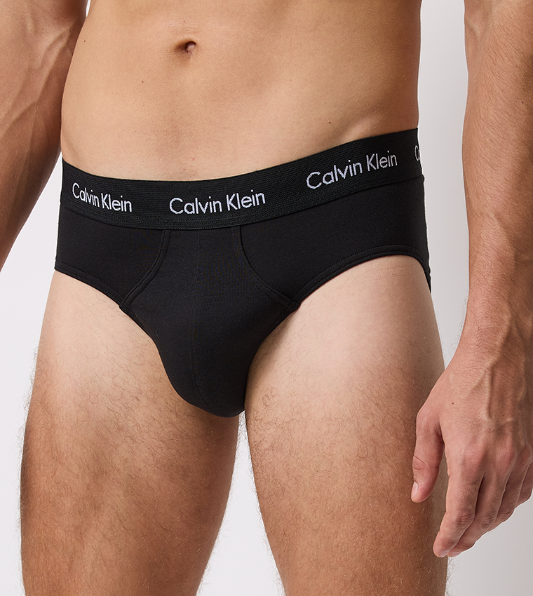 سروال داخلي بشعار - 3 قطع 