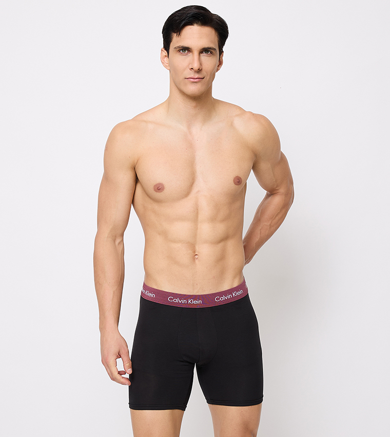 Pack of 5 Logo Waistband Trunks