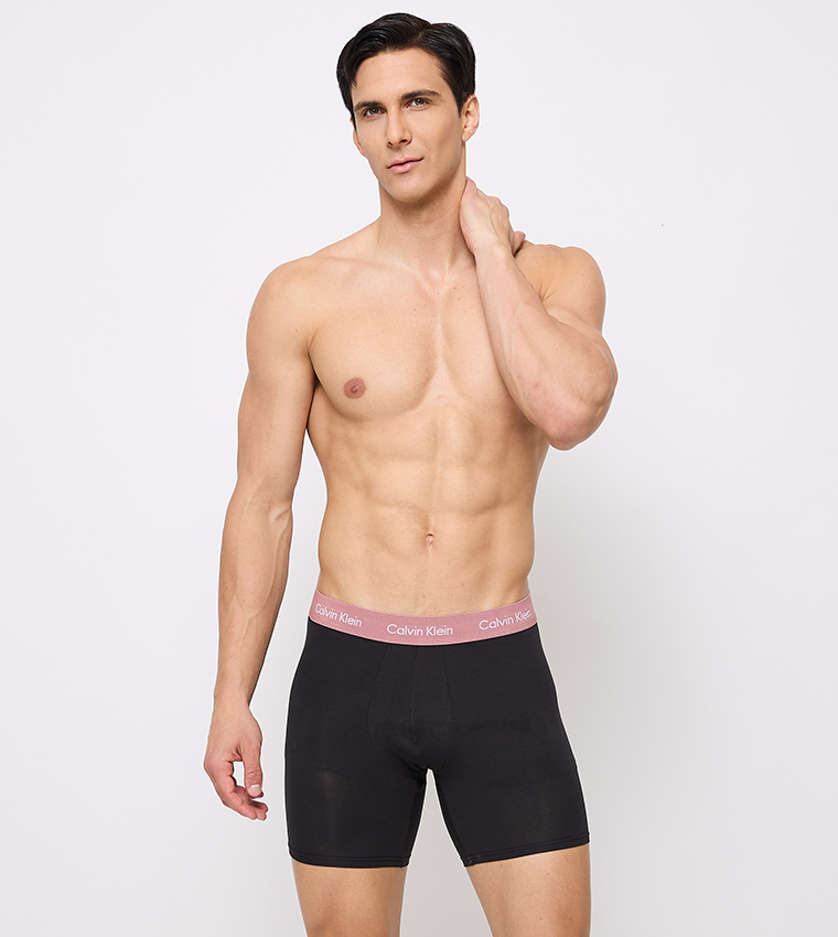 Pack of 5 Logo Waistband Trunks