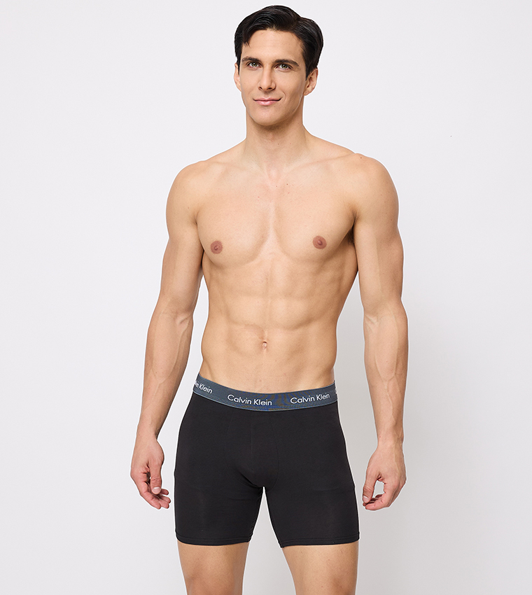Pack of 5 Logo Waistband Trunks