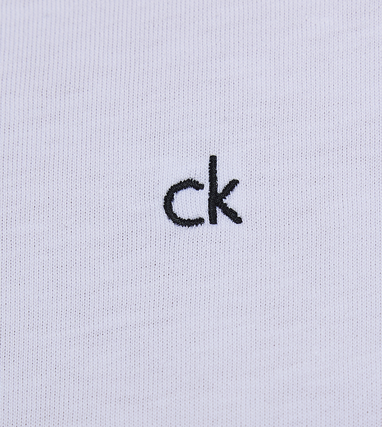 Logo Embroidered Slim Fit T-Shirt