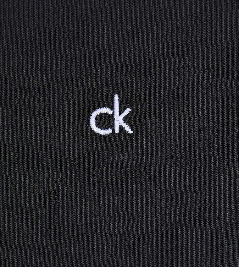 Logo Embroidered Slim Fit T-Shirt