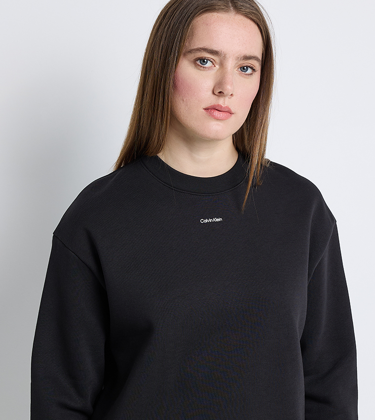 Logo Printed Long Sleeves Sweatshirt