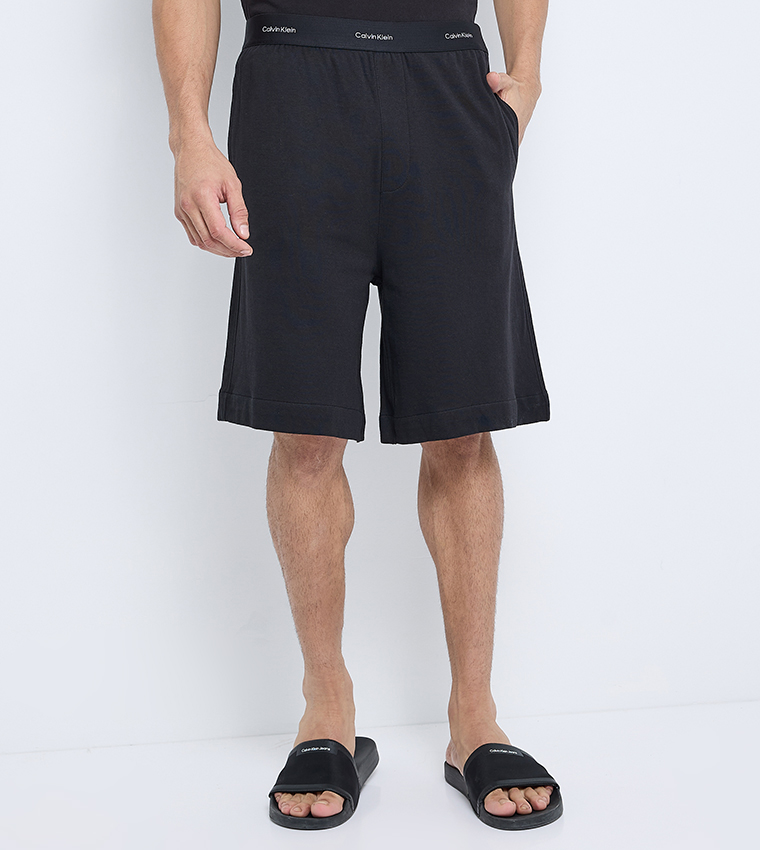 Logo Waistband Sleep Shorts