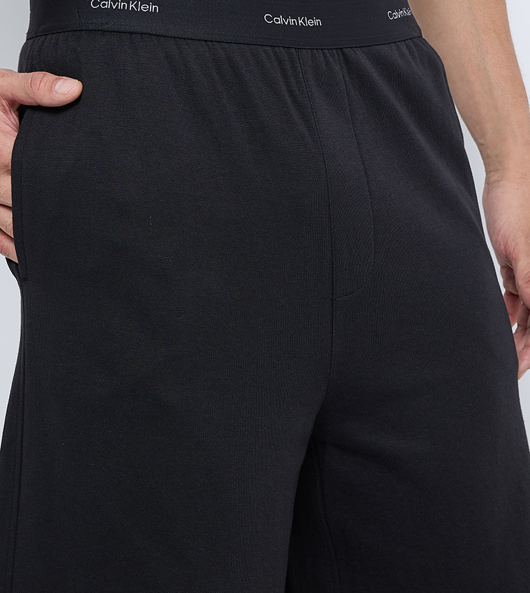 Logo Waistband Sleep Shorts