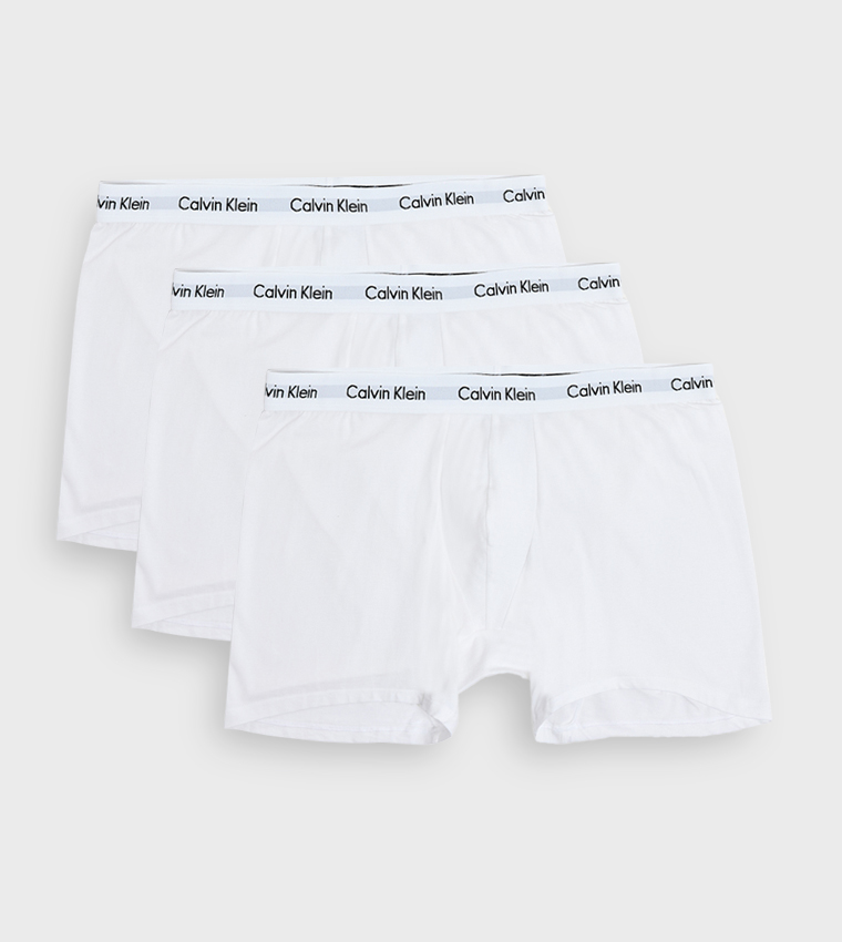 Pack of 3 Logo Waistband Trunks