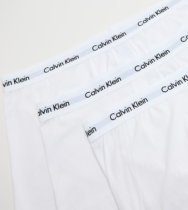 Pack of 3 Logo Waistband Trunks