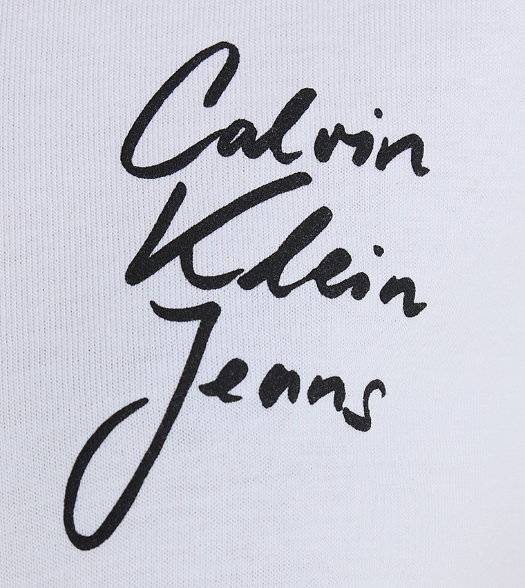 Logo Printed Cropped T-Shirt