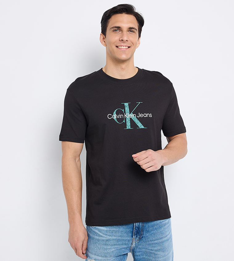 Logo Printed Crew Neck T-Shirt