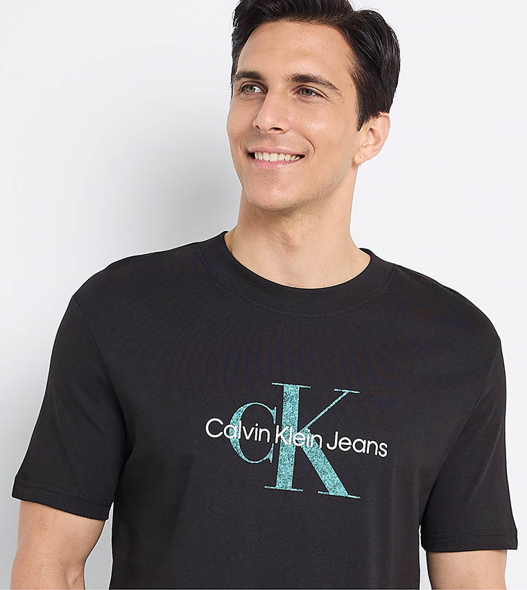 Logo Printed Crew Neck T-Shirt