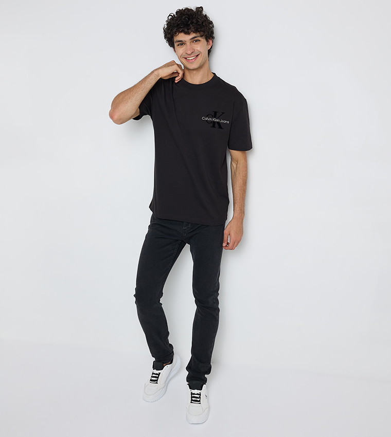 Bristle Monogram Embroidered T-Shirt