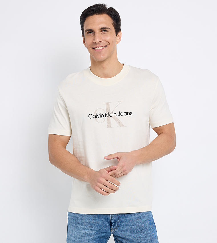 Logo Printed Crew Neck T-Shirt