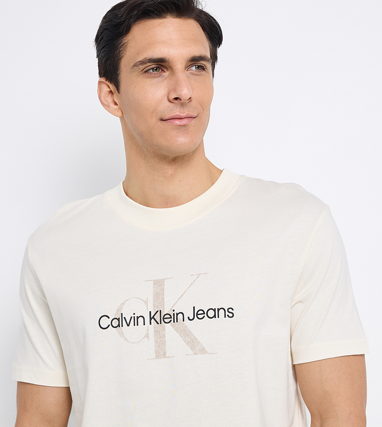 Logo Printed Crew Neck T-Shirt