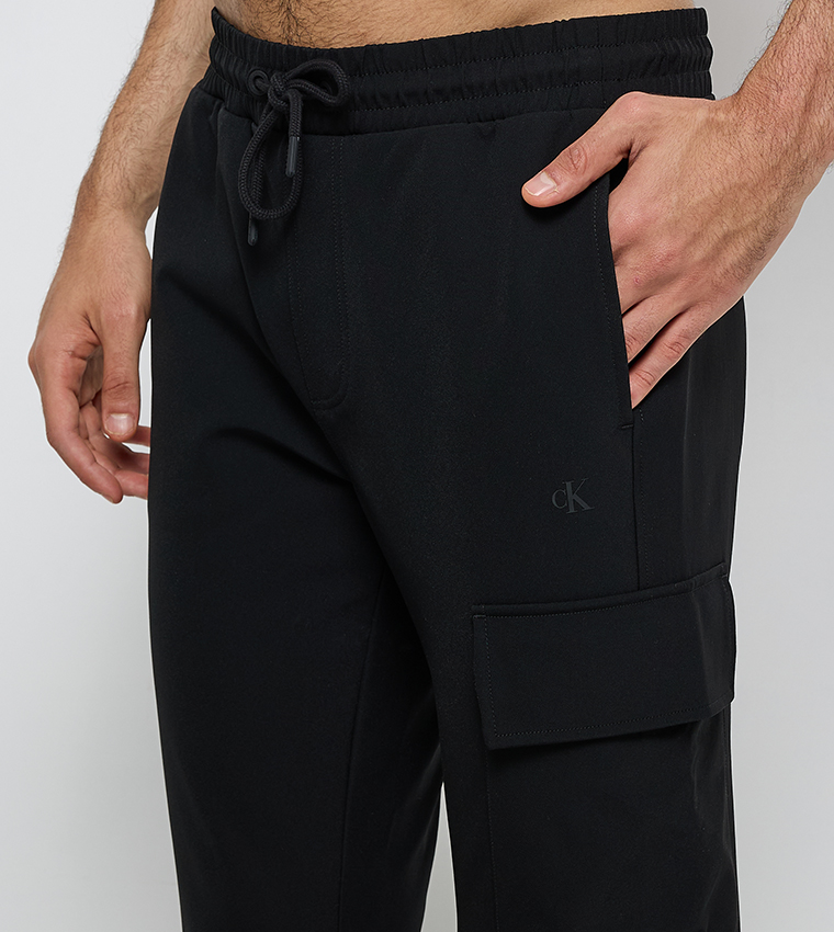 Drawstring Wait Cargo Jogger Pants