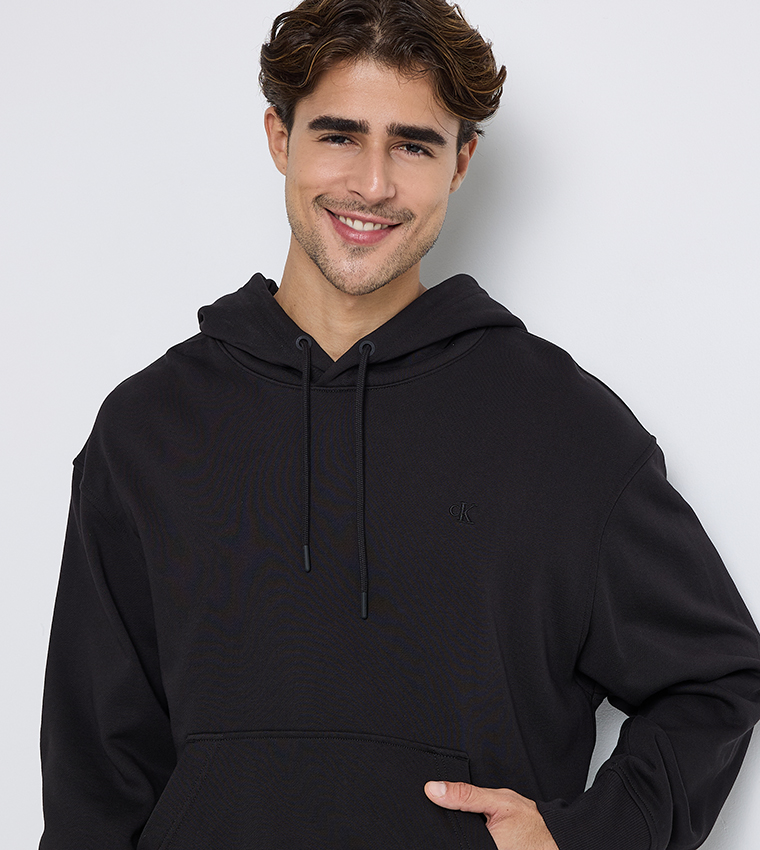 Logo Printed Long Sleeves Hoodie