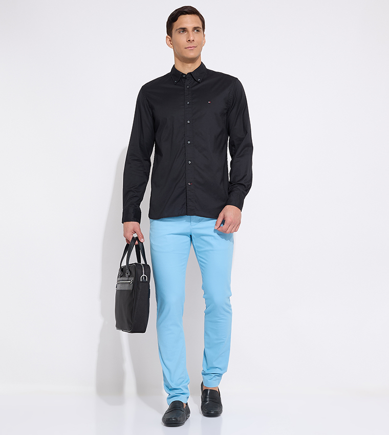Logo Detail Long Sleeves Shirt