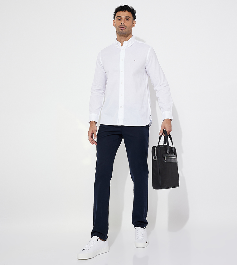 Logo Detail Long Sleeves Shirt