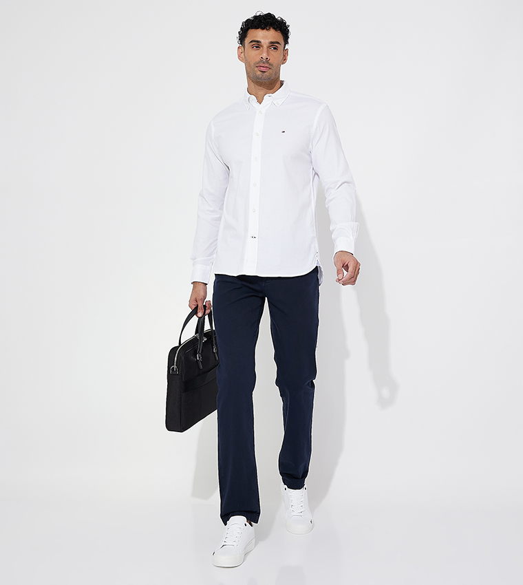 Logo Detail Long Sleeves Shirt
