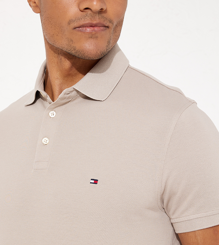 تيشيرت بولو بيكيه ضيق مجموعة ١٩٨٥