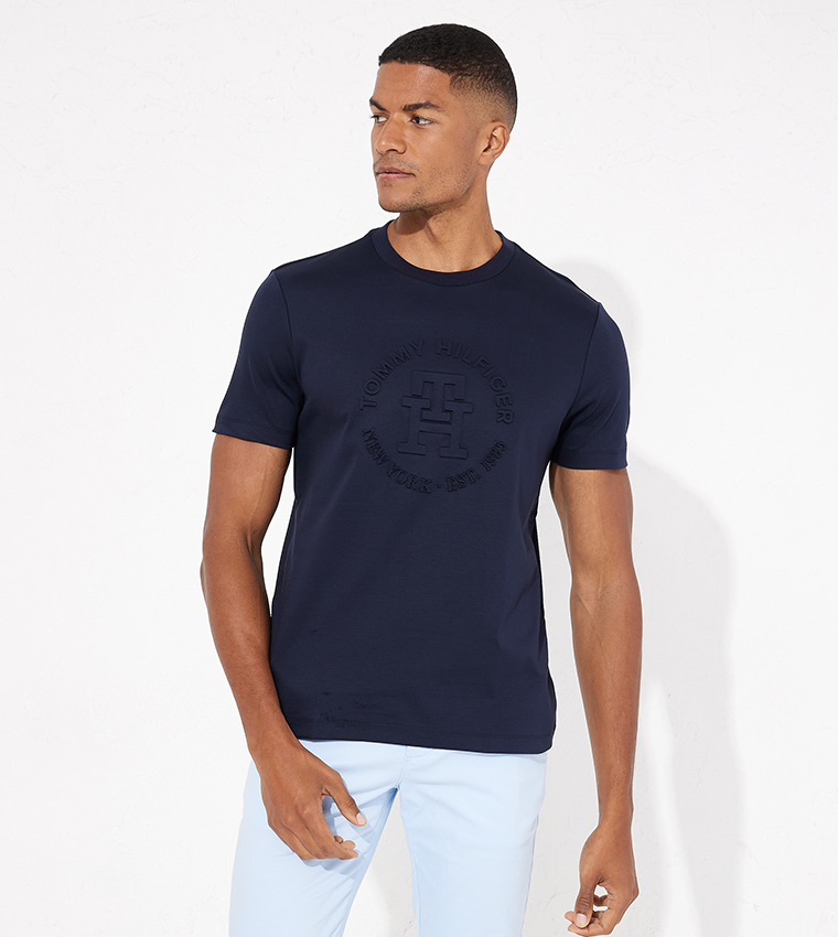 Tommy hilfiger deals solid t shirts