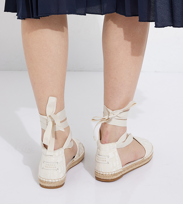 Tommy hilfiger lace deals up espadrilles