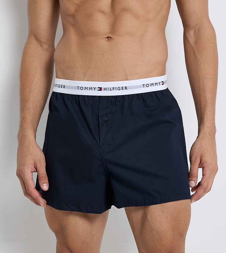  بوكسرات بخصر وطبعة الشعار - عبوة من 3 قطع 