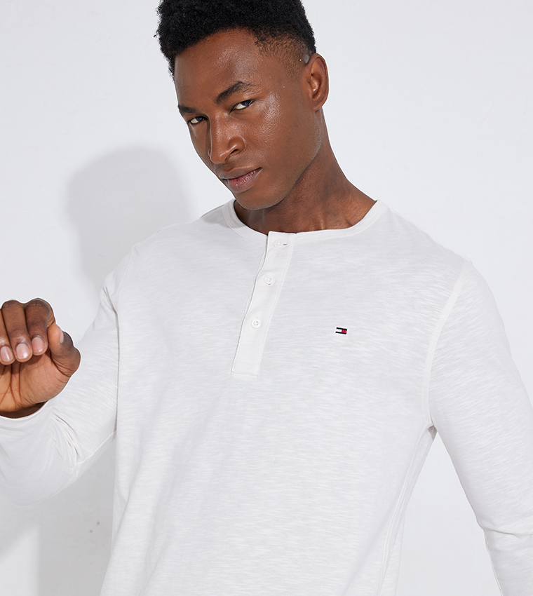 Henley shirt h best sale