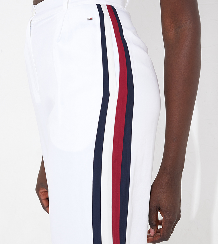 Global Striped Wide Leg Pants