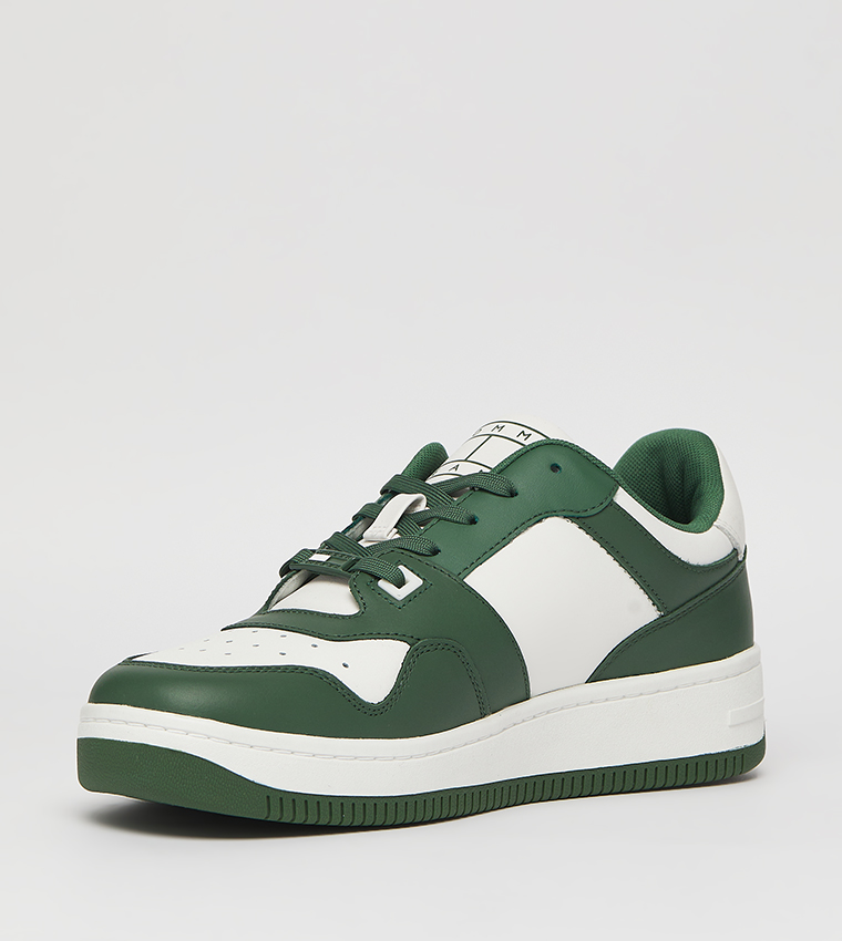 Color Block Lace Up Sneakers