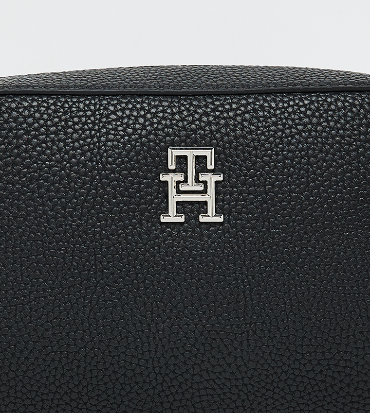 Textured Zippered Camera Bag