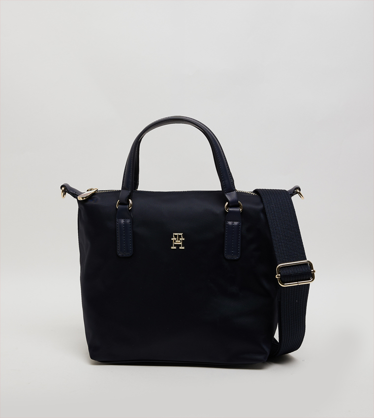Monogram Detail Tote Bag
