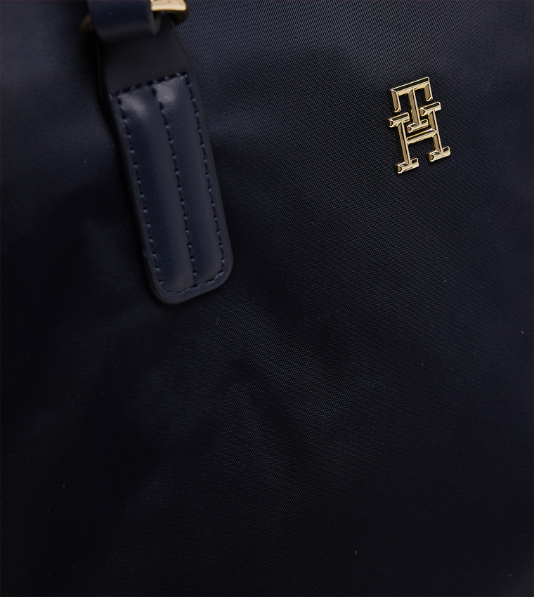 Monogram Detail Tote Bag