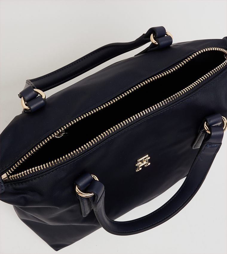 Monogram Detail Tote Bag
