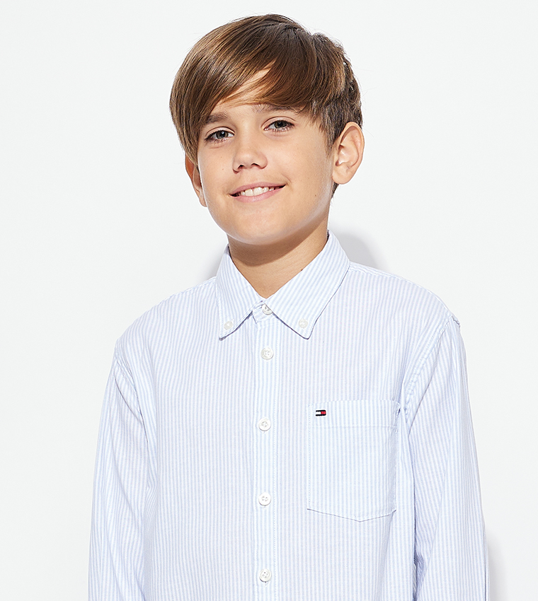 Tommy hilfiger best sale kids shirts