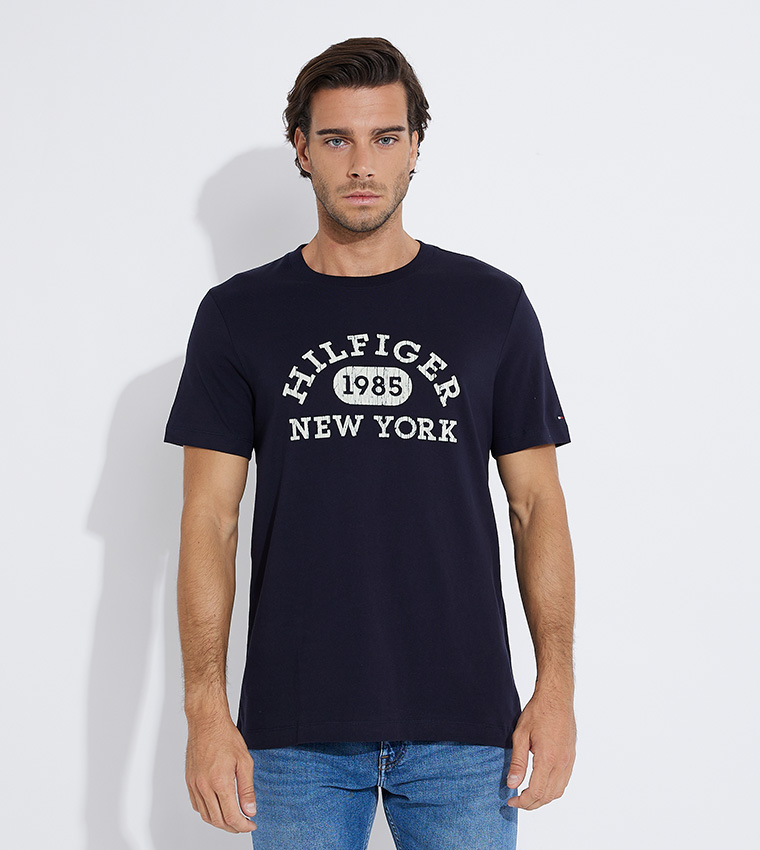 Printed Crew Neck T-Shirt