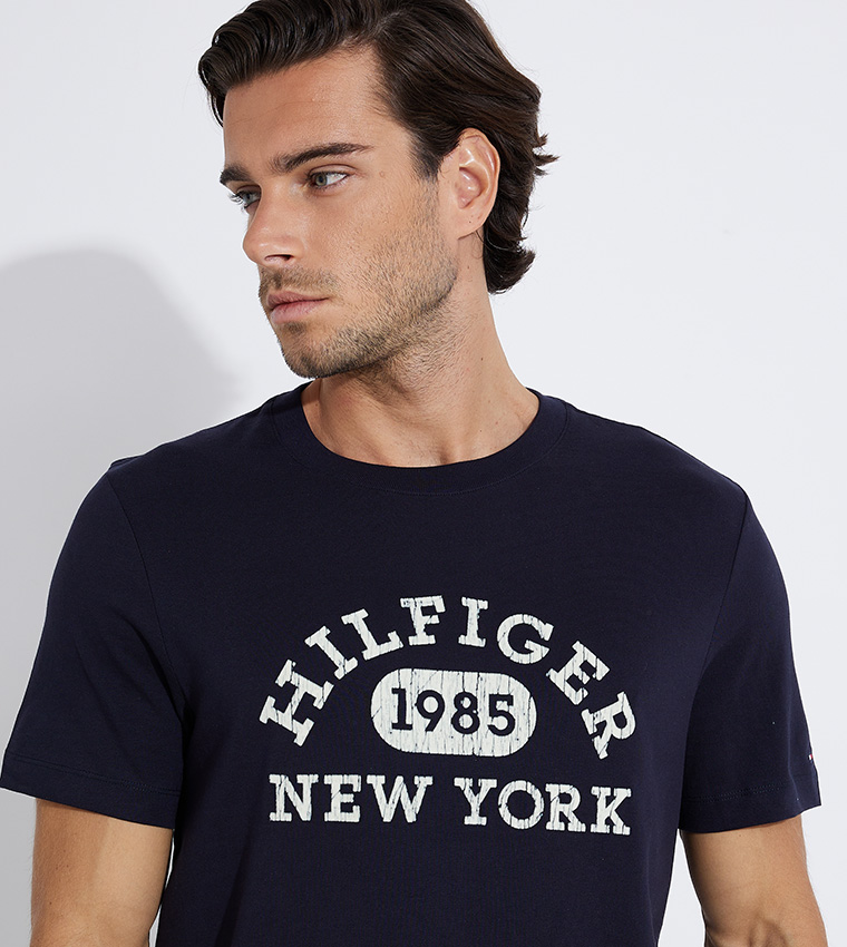 Printed Crew Neck T-Shirt