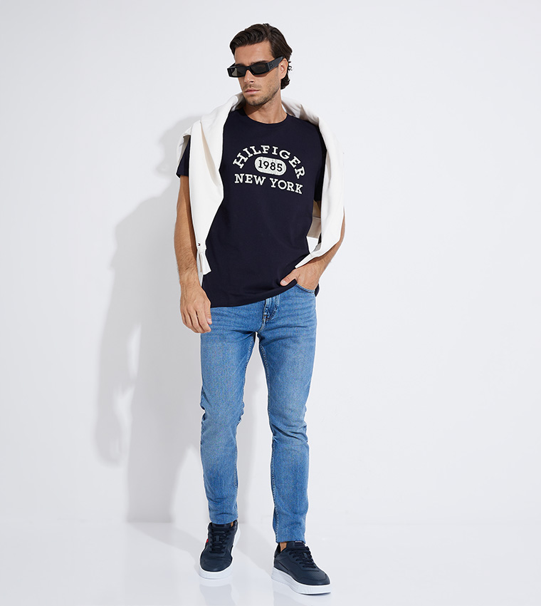 Printed Crew Neck T-Shirt